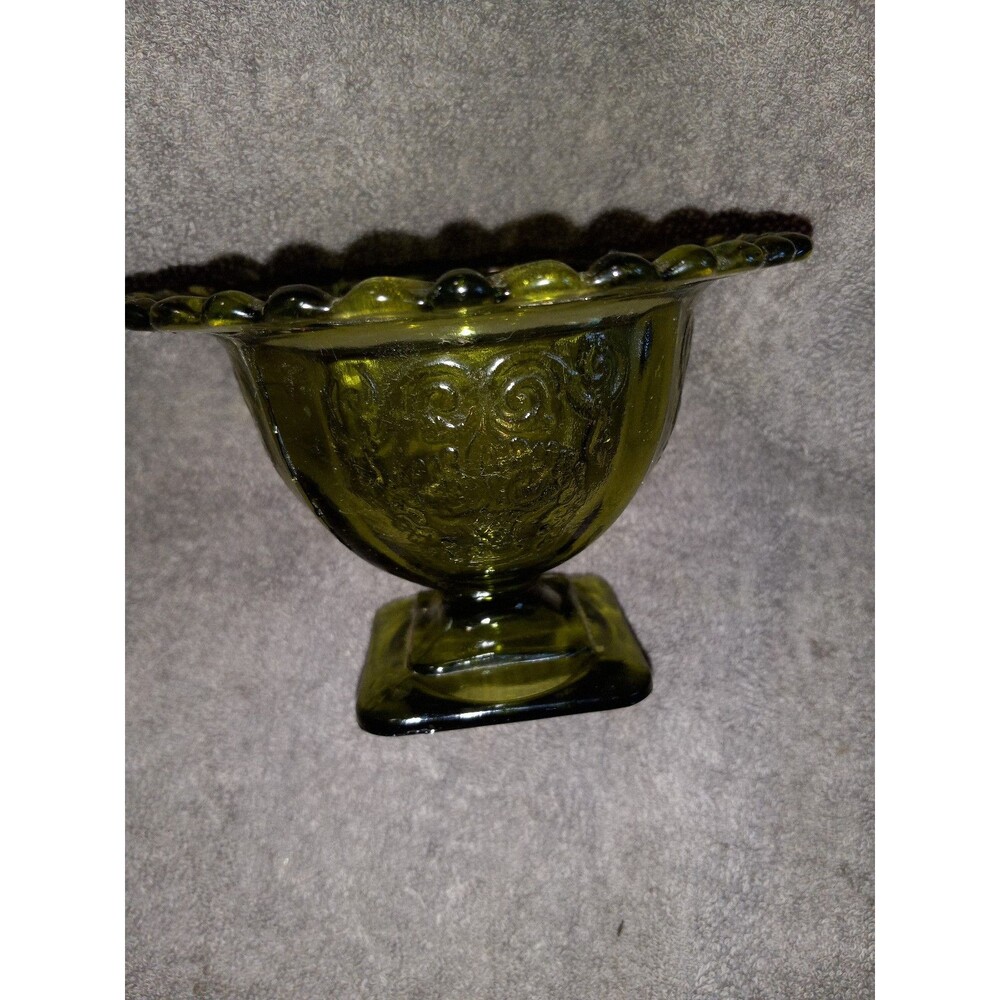 Indian glass flowe basket